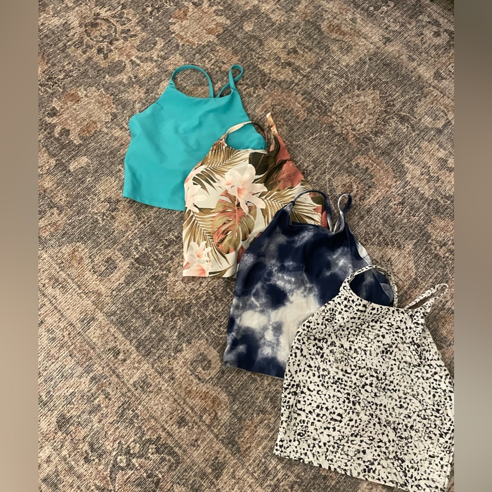 Bundle of Old Navy Powersoft light support longline bras